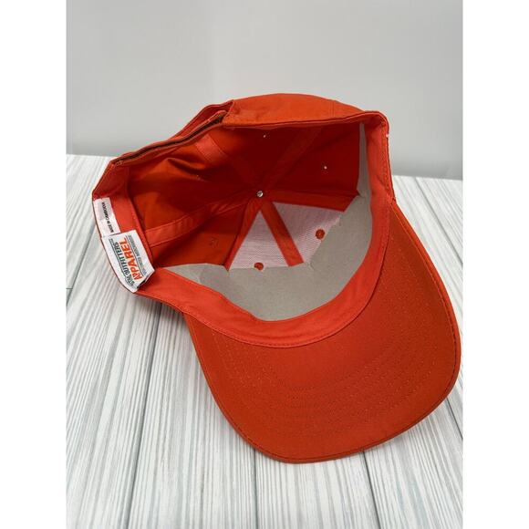 Team Stihl Outdoors Adjustable Strapback Hat Blaze Orange Cap, One Size Fits All - Picture 6 of 6